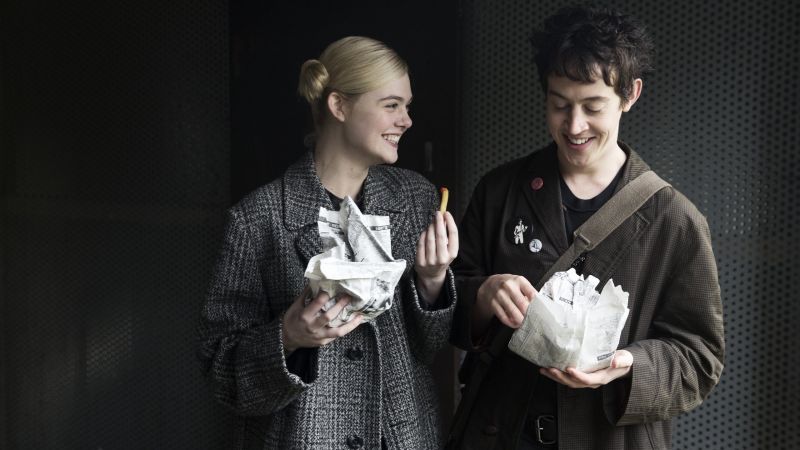 How to Talk to Girls at Parties, Elle Fanning, Alex Sharp (horizontal)