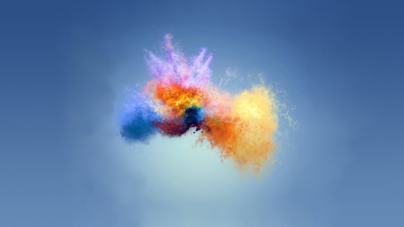 Colors, splash, 4K (horizontal)