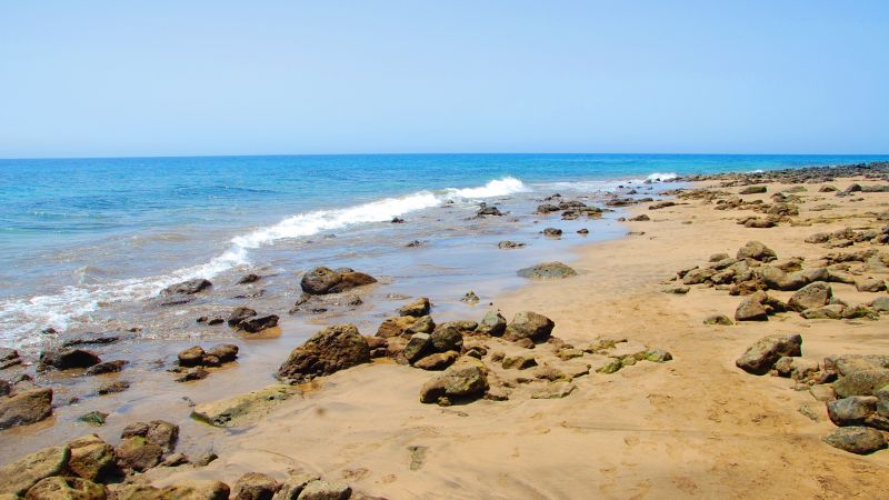 Beach, Lanzarote, 4K (horizontal)