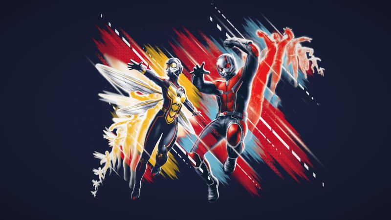 Ant-Man and the Wasp, poster, 4K (horizontal)