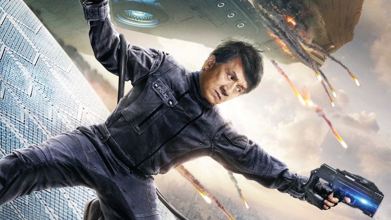 Bleeding Steel, Jackie Chan, poster, 4K (horizontal)