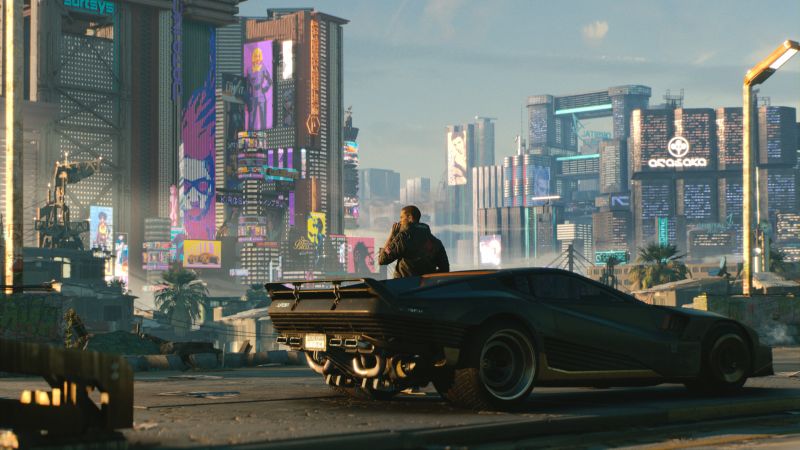 Cyberpunk 2077, E3 2018, screenshot, 4K (horizontal)
