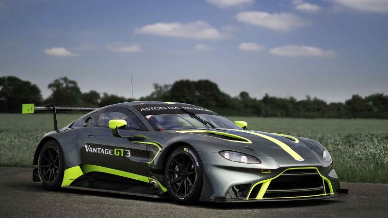 Aston Martin Vantage GT3, 2019 Cars, 4K (horizontal)