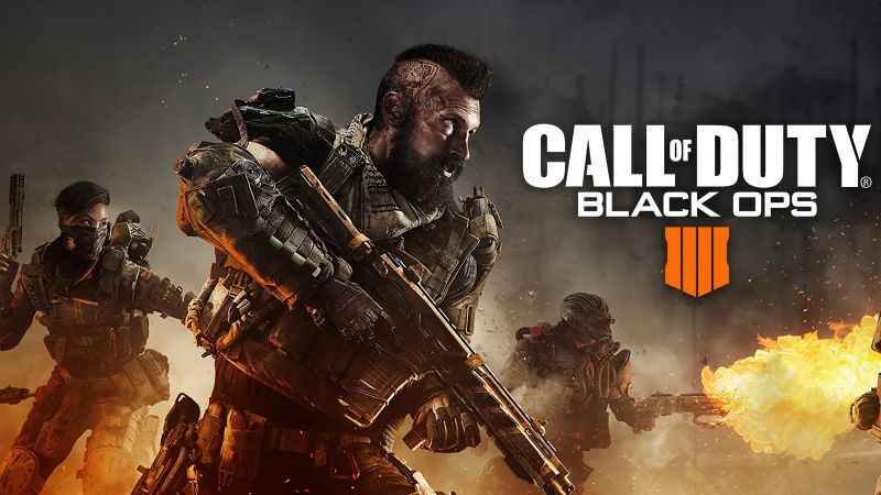 Call of Duty Black Ops 4, poster, 4K (horizontal)