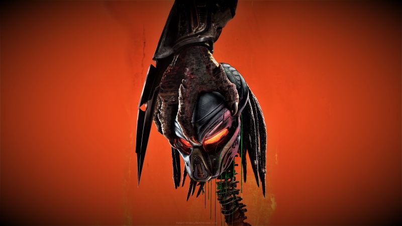 The Predator 2018, artwork, poster, 4K (horizontal)