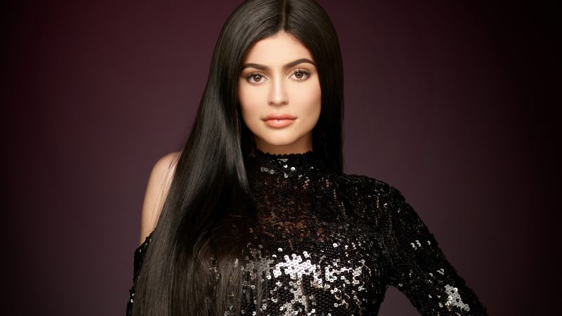 Kylie Jenner, beauty, 4K (horizontal)