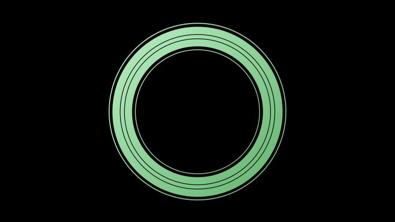 iPhone XS, Gather Round, green, 4K (horizontal)