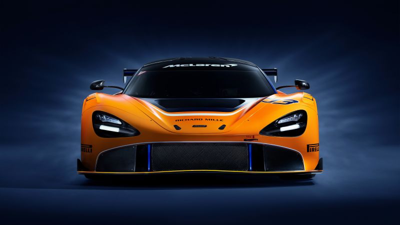 McLaren 720S GT3, supercar, 2019 Cars, 4K (horizontal)