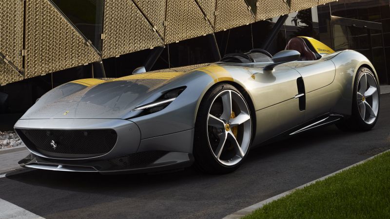 Ferrari Monza SP1, 2019 Cars, supercar, 4K (horizontal)