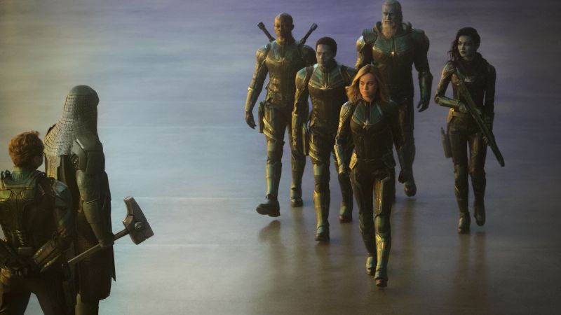 Captain Marvel, Brie Larson, 5K (horizontal)