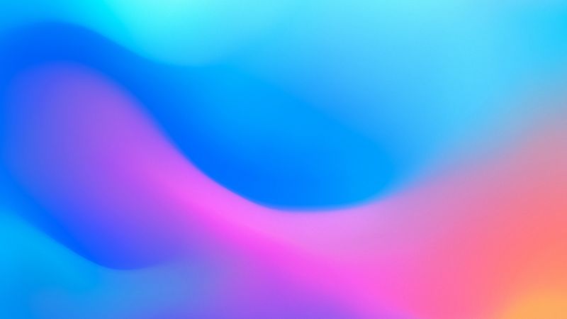 Xiaomi Mi Mix 3, abstract, colorful (horizontal)