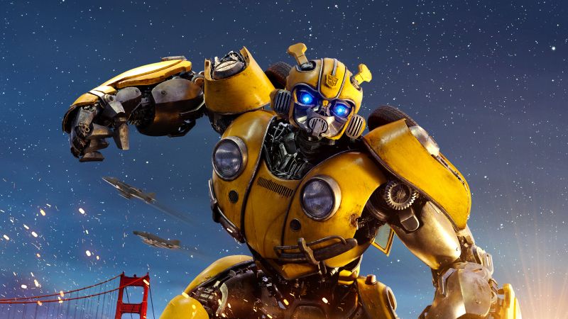 Transformers: Bumblebee, poster, 4K (horizontal)