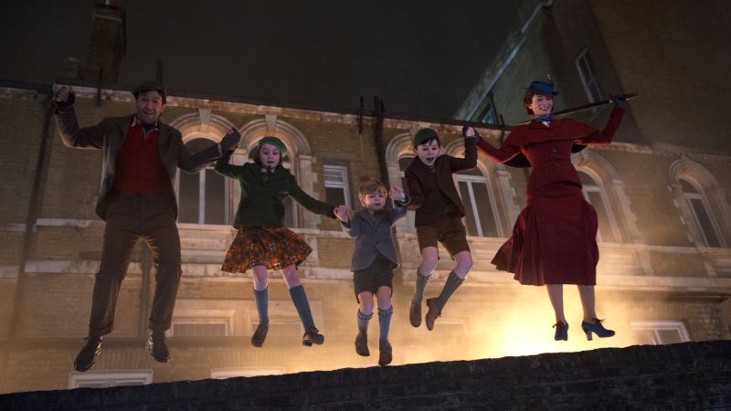 Mary Poppins Returns, Emily Blunt, Lin-Manuel Miranda, Ben Whishaw, 4K (horizontal)