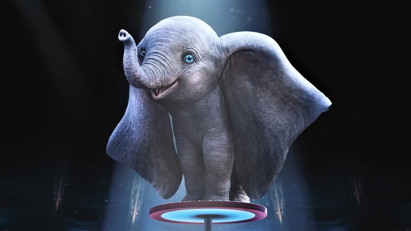 Dumbo, poster, 8K (horizontal)