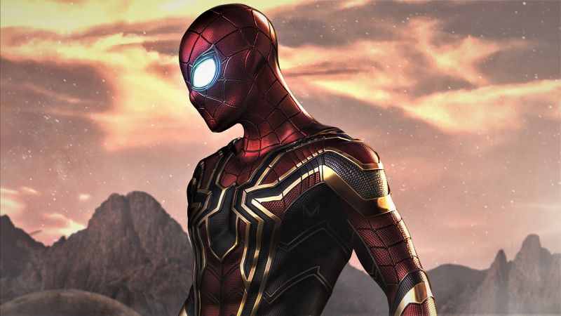 Spider-Man: Far From Home, poster, 4K (horizontal)