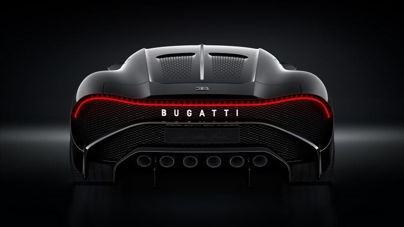 Bugatti La Voiture Noire, Geneva Motor Show 2019, 2019 Cars, supercar, 5K (horizontal)