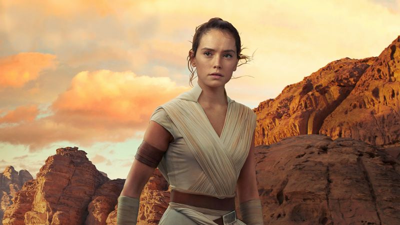 Star Wars: The Rise of Skywalker, Daisy Ridley, 4K (horizontal)