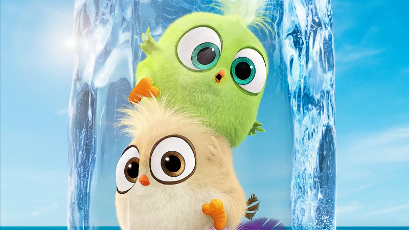 The Angry Birds Movie 2, poster, 5K (horizontal)