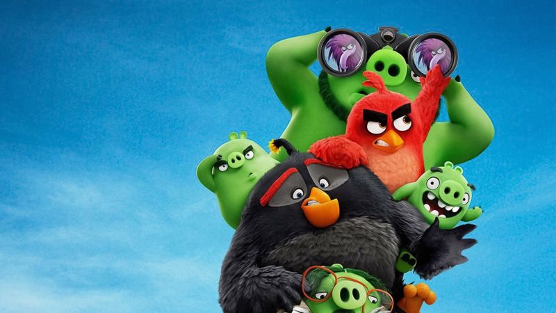 The Angry Birds Movie 2, poster, 4K (horizontal)