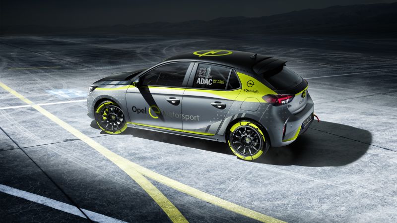 Opel Corsa-e Rally, electric cars, 2019 cars, 5K (horizontal)