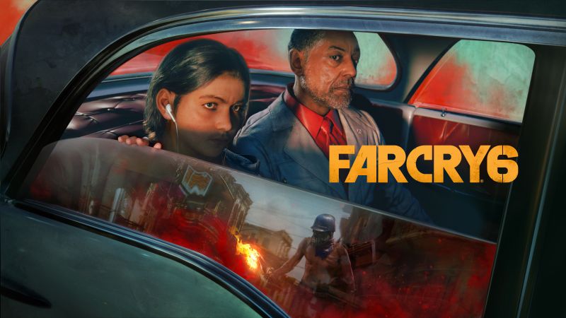 Far Cry 6, Giancarlo Esposito, artwork, 8K (horizontal)
