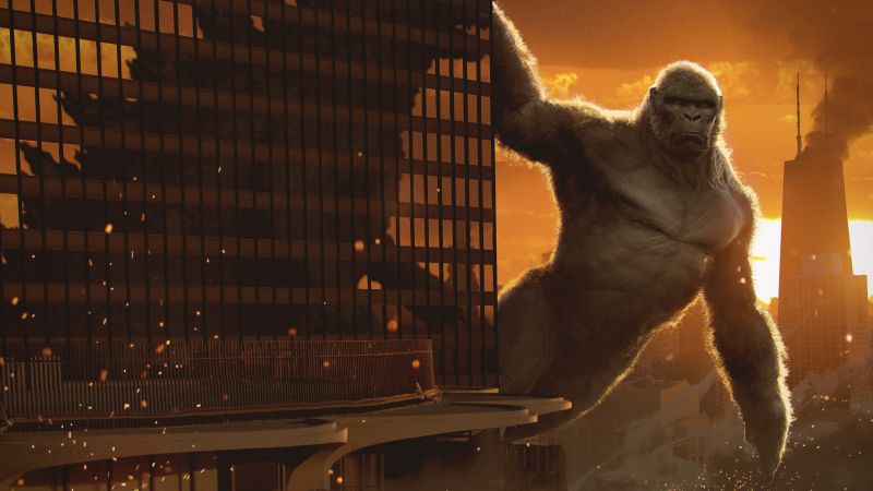 Godzilla vs Kong, 4K (horizontal)
