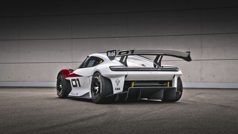 Porsche Mission R, Munich Motor Show 2021, electric cars, racing cars, 2022 cars, 5K (horizontal)