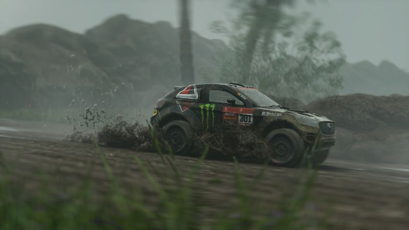 Dakar Desert Rally, screenshot, 4K (horizontal)