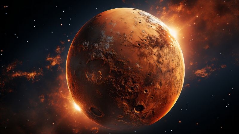 Mars, iOS 17, Space (horizontal)