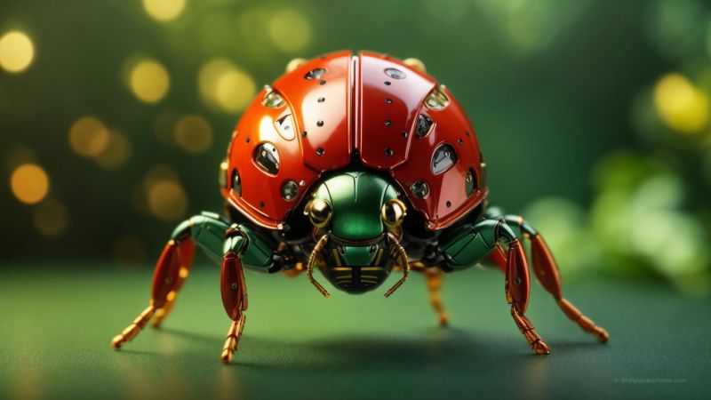 ladybug, cyberpunk (horizontal)