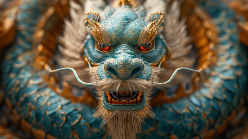 Dragon, angry, user avatar (horizontal)