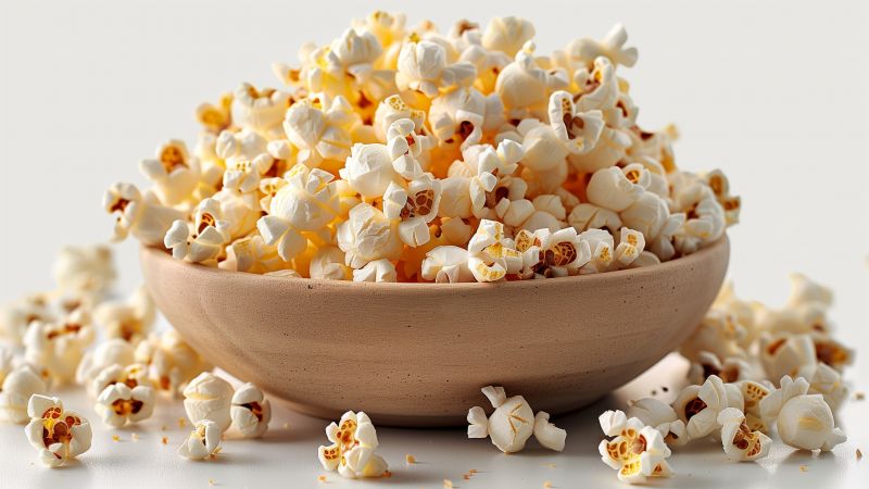 popcorn, white (horizontal)
