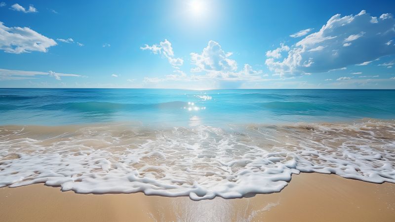 sea, ocean, beach (horizontal)