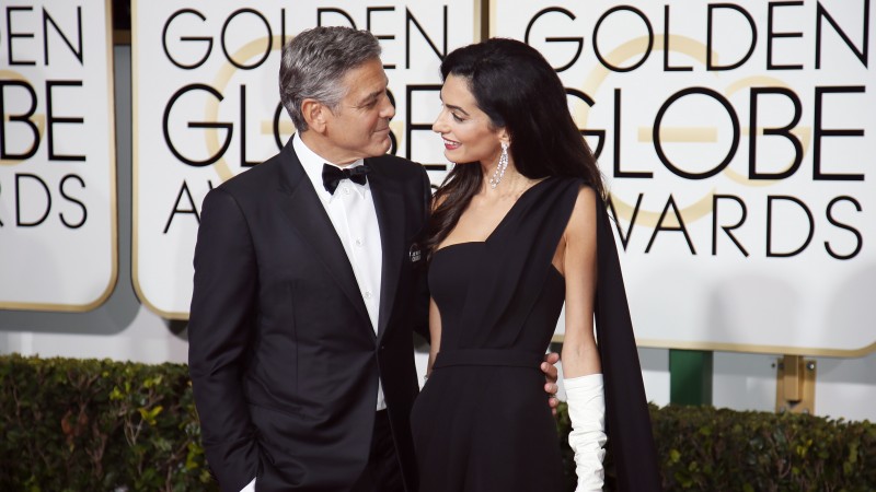 George Clooney, Amal Alamuddin, Most Popular Celebs in 2015, actor, writer, producer (horizontal)
