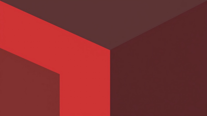 red design wallpaper, red abstract art, red pattern, background for desktop wallpaper (horizontal)