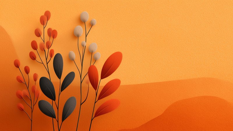 leaf peeping wallpaper, outdoor photography, fall scenery, background for desktop wallpaper (horizontal)