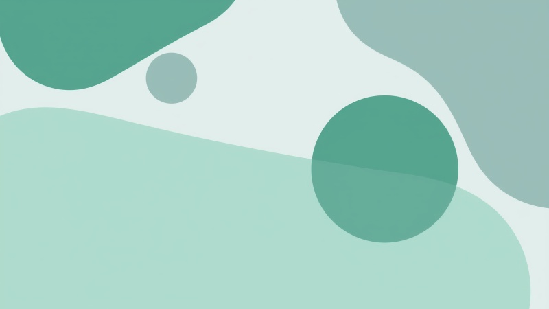 flat shape wallpaper, simple shapes, organic shapes, background for desktop wallpaper (horizontal)