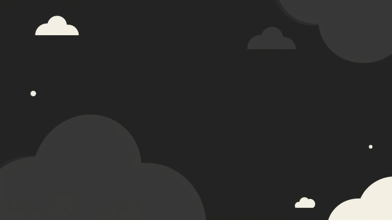 black shapes wallpaper, monochrome art, geometric forms, background for desktop wallpaper (horizontal)