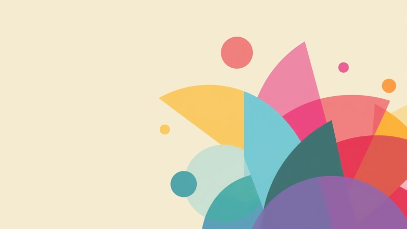 colorful background image wallpaper, geometric designs, creative wallpaper, background for desktop wallpaper (horizontal)