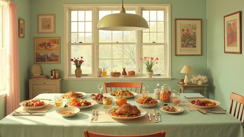 fall harvest decor wallpaper, thanksgiving recipes, thanksgiving ideas, background for desktop wallpaper (horizontal)