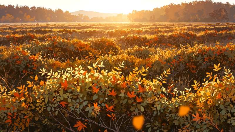 autumn landscapes wallpaper, colorful landscapes, picturesque views, background for desktop wallpaper (horizontal)