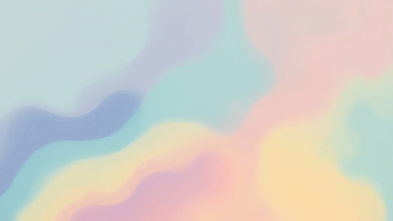 glass look wallpaper, pastel color palette, modern shapes, background for desktop wallpaper (horizontal)