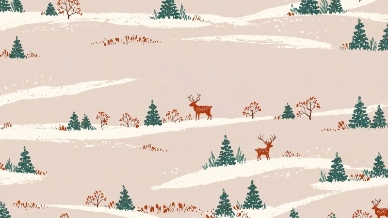 holiday wallpapers wallpaper, festive imagery, retro holiday decor, background for desktop wallpaper (horizontal)