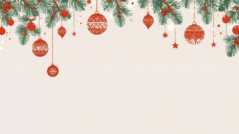 christmas wallpaper wallpaper, merry and bright, seasonal wallpaper, background for desktop wallpaper (horizontal)