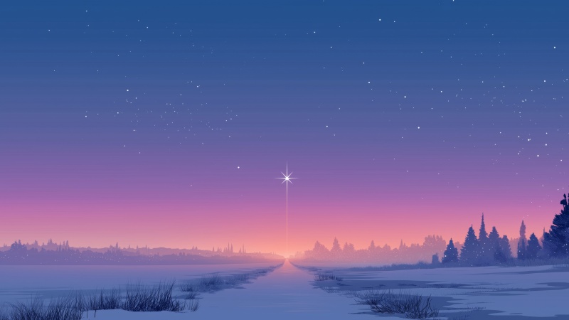 bethlehem star wallpaper, holiday lights, holiday traditions, background for desktop wallpaper (horizontal)