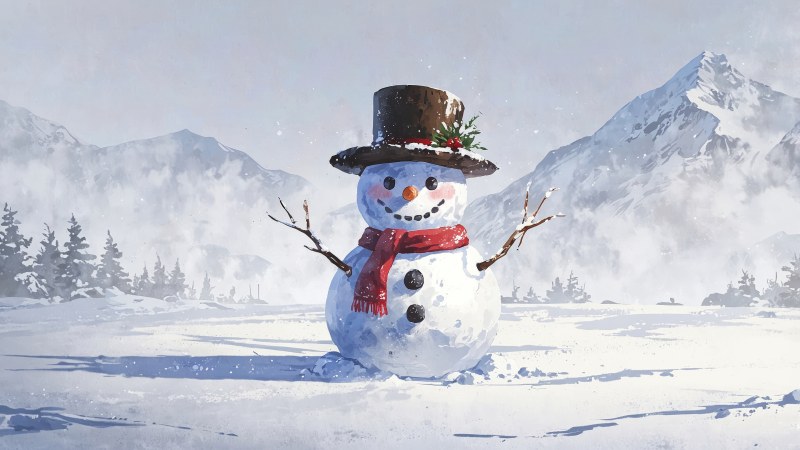 snow sculpture wallpaper, snowy mountain, snow festival, background for desktop wallpaper (horizontal)