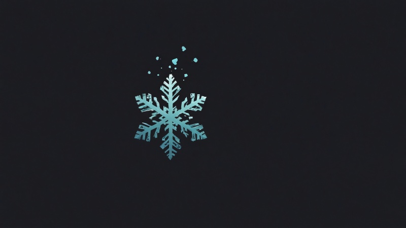 snow flake wallpaper, snow scene, festive background, background for desktop wallpaper (horizontal)