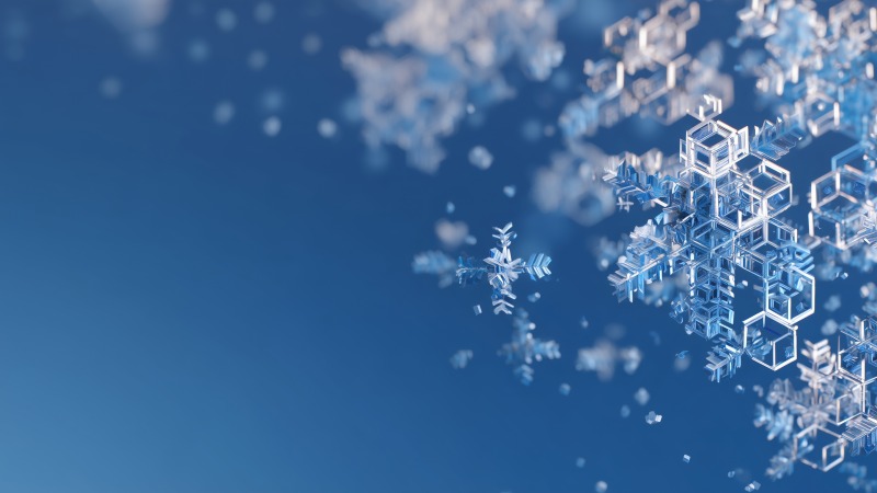 snow patterns wallpaper, nature textures, cool color palette, background for desktop wallpaper (horizontal)