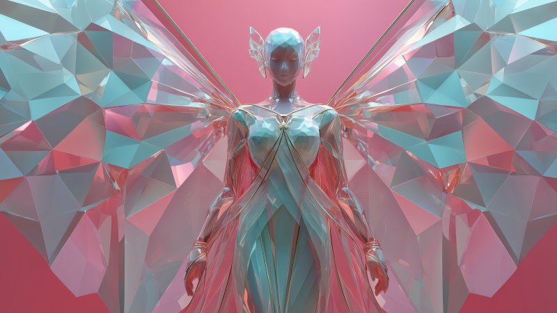 ice queen wallpaper, crystal frost, crystalline beauty, background for desktop wallpaper (horizontal)