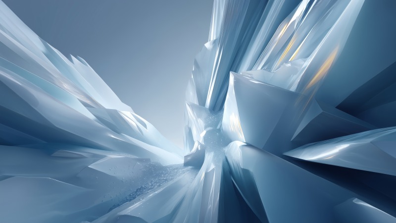 crystal patterns wallpaper, crystalline frost, crystalline structures, background for desktop wallpaper (horizontal)